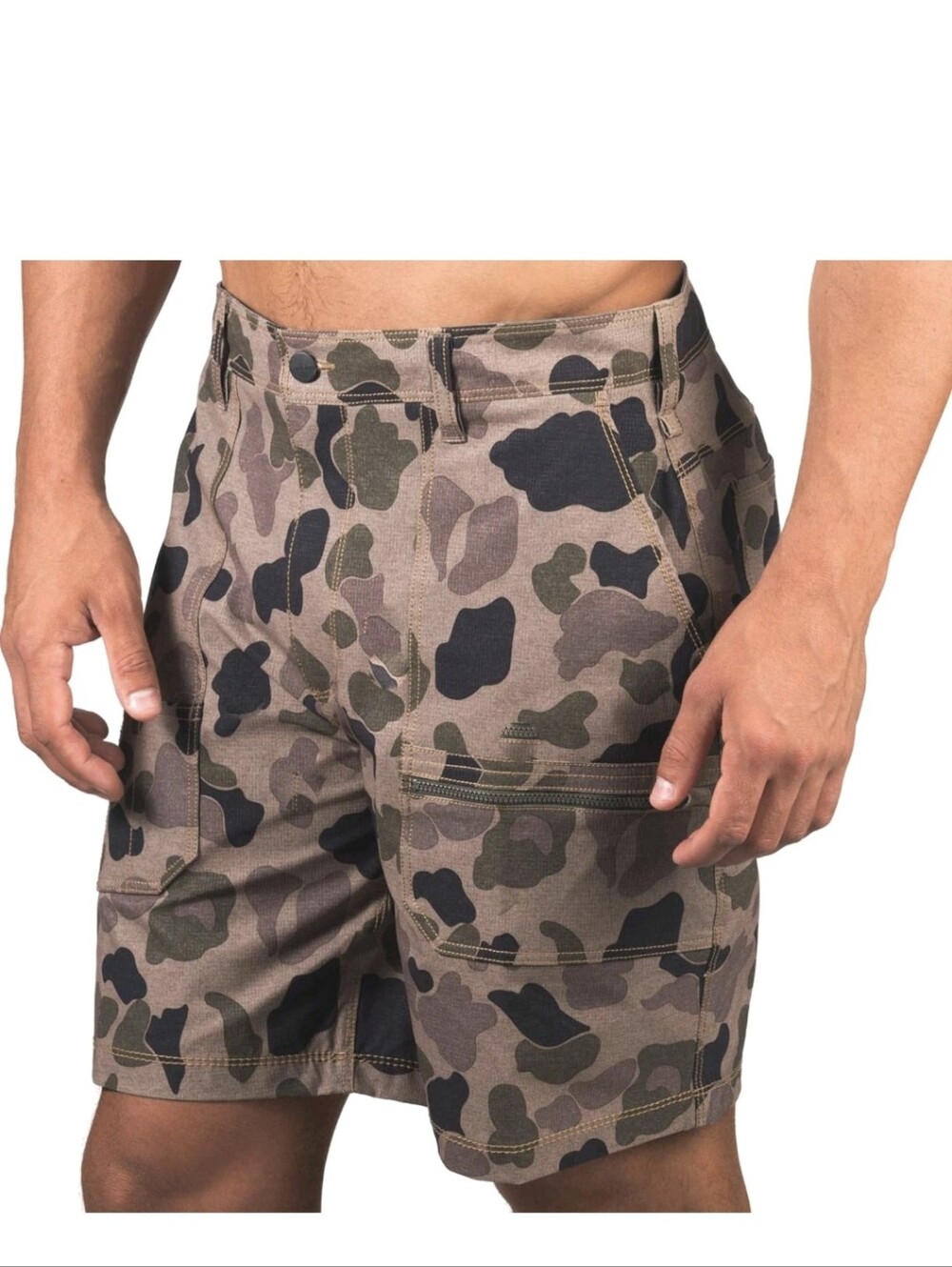 Mens Hurley Carhartt Camo Work Short 19" Size 40